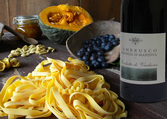 Boschetto pasta e zucca